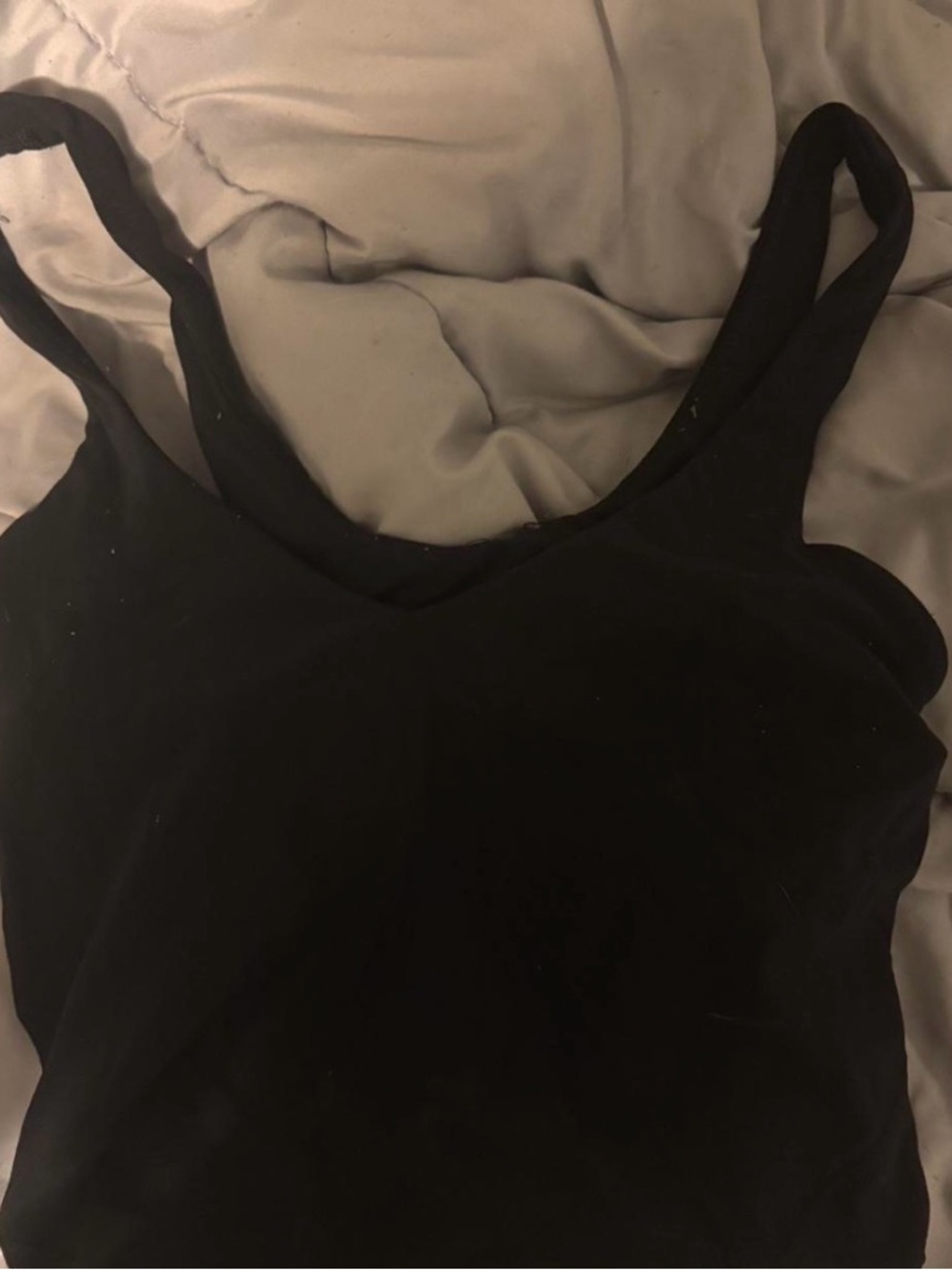 lululemon athletica Black Tank Top